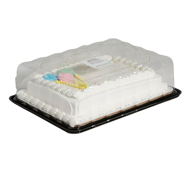 Freshness Guaranteed 1 4 Sheet White Cake With Whipped Icing 40z Walmart Com Walmart Com