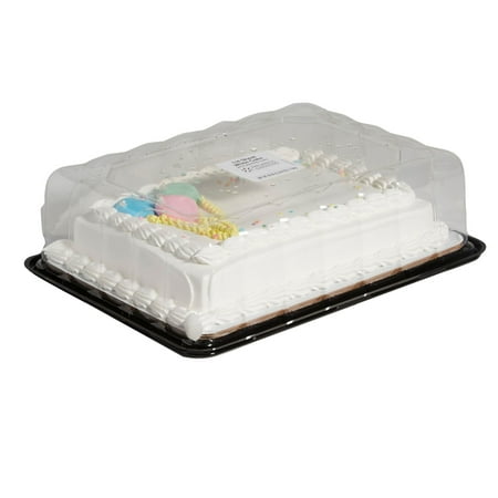 Freshness Guaranteed 1/4 Sheet White Cake with Whipped Icing, 40z