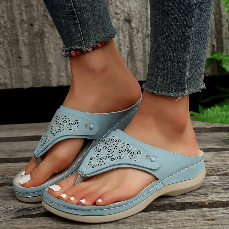 Ketyyh-chn99 Dress Sandals for Women Slip on Shoes Slippers Women Open Toe Ankle Strap Platform Sandal Light Blue,6.5 - Walmart.com Ketyyh-chn99 Dress Sandals for Women Slip on Shoes Slippers Women Open Toe Ankle Strap Platform Sandal Light Blue,6.5 - Walmart.com