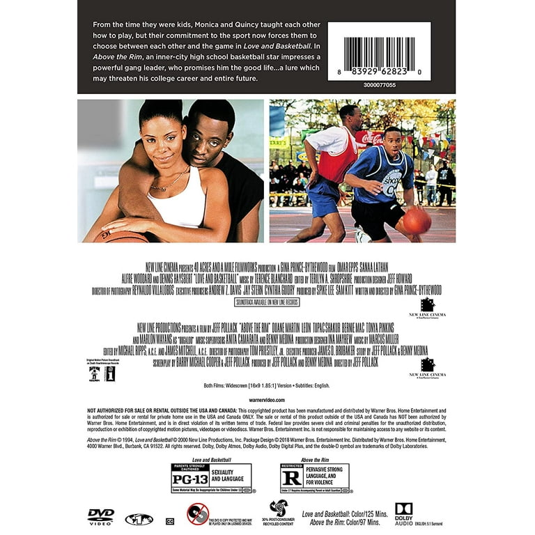 Love And Basketball Movie Dvd