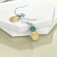 thumbnail image 3 of Origami Pineapple Earrings for Women Sterling Silver Pineapple Dangle Earrings Jewelry Gifts, 3 of 6