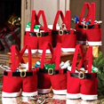 thumbnail image 2 of ¡Novedad de 2020! Pantalones de Papá Noel, bolsa de dulces, adornos navideños para el hogar, bolsa de Navidad, regalo bonito para niños, regalo de boda, 2 of 4