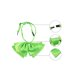 thumbnail image 3 of INSPIRAR CHIC Corbata de Halloween para Mujeres con Lazo Pre-atado, Corbata Ajustable, Accesorios de Cuello, Verde, Talla Única, 3 of 5