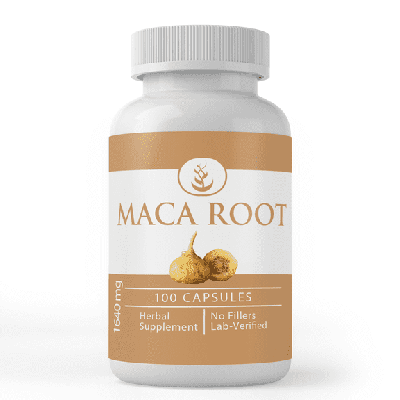 PURE ORIGINAL INGREDIENTS Maca Root, 100 Capsules Always Pure, No Additives Or Fillers, Lab Verified
