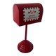 thumbnail image 3 of Buzón navideño con soporte para periódicos, de hierro, decorativo, de gran capacidad, para porche, oficina, exterior, casa y patio., 3 of 9