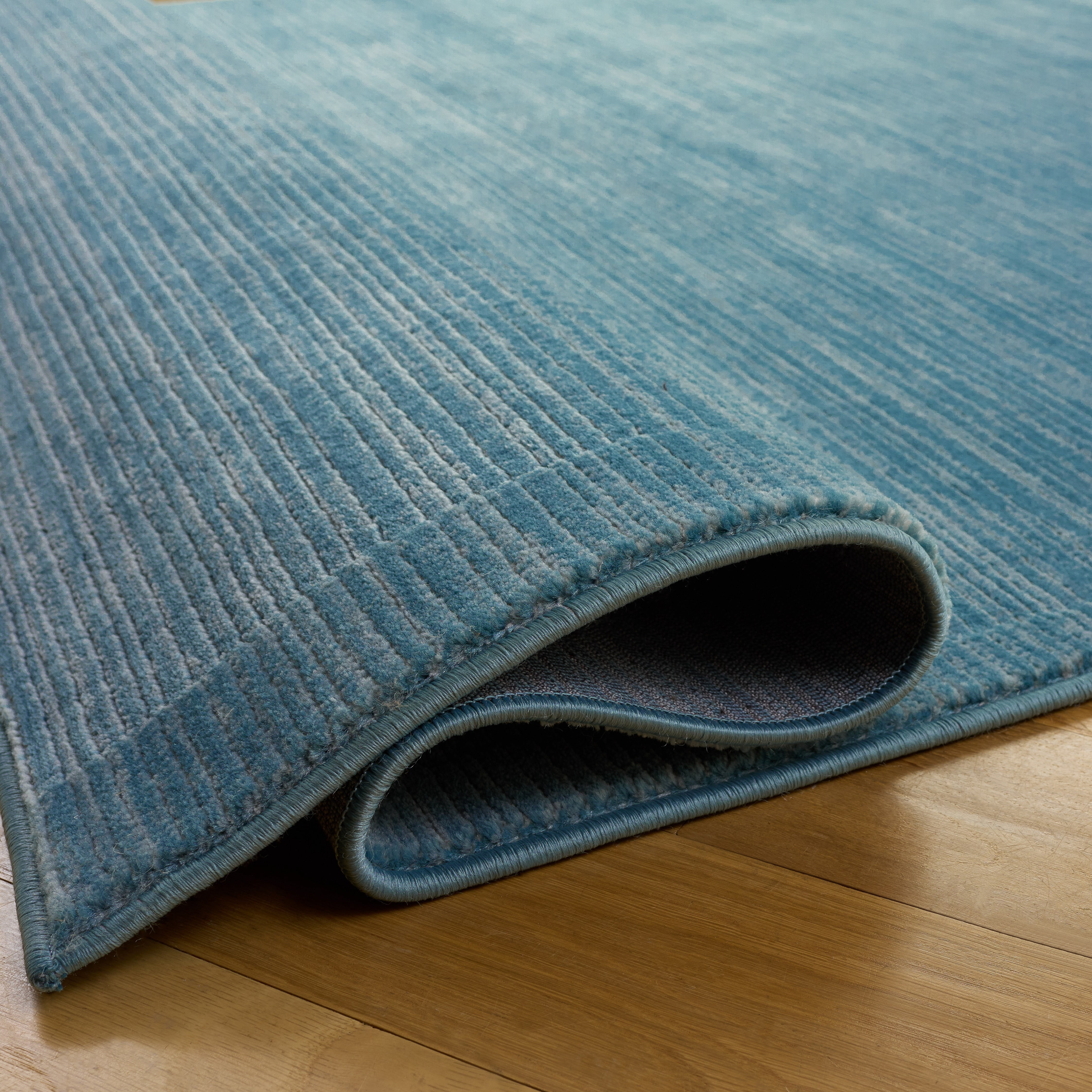 SAFAVIEH Vision Adrasteia Overdyed Solid Runner Rug, Aqua, 2'2" x 20' - Modern Design, Aqua, Non-Shedding & Easy Cleaning, Ideal for Living Room, Bedroom, Dining Space, Entryway, Hallway, Kitchen