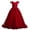 Red, variant on HomeGardon Flower Girl Dress,Dresses for Girl Fashion Girls'Summer Sleeveless Sleeve Ruffled Lace Round-Neck Embroidery Mesh Princess Bow Skirt Princess Dress,120-170