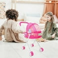 thumbnail image 2 of Juego de roles de niños Pequeño cochecito juguete baby muñeca simulación de cochecito muñecas camionero juguete simulador juguete juguete, 2 of 5