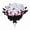Pink, variant on XYKA Halloween Flowers Eyeballs Rose Flowers Stem Artificial Gothic Bouquet Floral Bundles for Party Arrangements Home Decor and House Props 10 Pack of Lifelike Rayon Roses with Eyeball Centerpieces