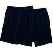 Big Men's Knit Shorts, 2-Pack