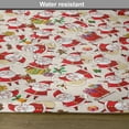 thumbnail image 6 of Ambesonne Christmas Place Mats Set of 4, Cartoon Santa Claus, Standard Size, Multicolor, 6 of 6