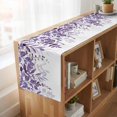 thumbnail image 6 of Table Runners 72 Inches Long Dress Scarves, Purple Leaves Farmhouse Kitchen/Dining Table Runner, Coffee Tablerunners, Summer Botanical 14x72 Inch, 6 of 9