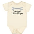thumbnail image 3 of Inktastic Grandpa's Little Helper Boys or Girls Baby Bodysuit, 3 of 5