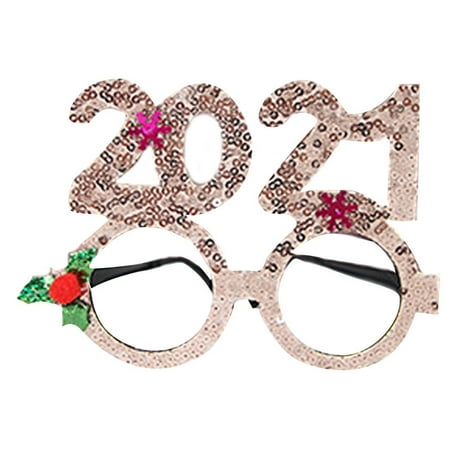 

Dadaria Baby Essentials for Newborn Girl 1PC 1pc New Pattern Christmas Ornament Glasses Christmas Decoration Glasses Frame E Boys Girls