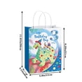 thumbnail image 2 of 12 Pack 3rd Birthday Boy Dinosaur Theme Gift Bags, Medium Paper Party Bags with Handles for Celebrations, 2 of 6