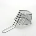 thumbnail image 4 of Cesta para patatas fritas, 1 cesta cuadrada galvanizada para freír francesa, mini cesta para freír, diseño de última generación, 4 of 4
