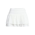 thumbnail image 3 of No Boundaries Lace Ruffle Mini Skort, Women's XXS-XXL, 3 of 6
