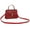 red, variant on Small sequins small bag new trend texture portable small bag western style chain crossbody bag-black