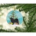 thumbnail image 2 of Carolines Treasures BB8509CO1 Swedish Lapphund Christmas Ceramic Ornament 3 in multicolor, 2 of 3