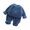 Blue, variant on XASZHN 2 Piece Toddler Kids Boys Girls' Winter Pyjama Set Warm Flannel Sleepwear Set Tops Pants Outfits Soft Pyjamas Outfits Beige 7-8 Years