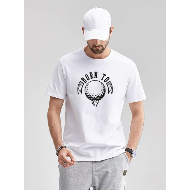 T-Shirt Unisexe Humoristique de Golf Décontracté pour le Week-End, jusqu'à la Taille 5TG