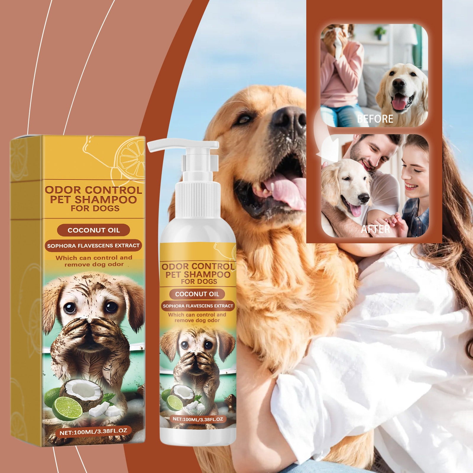 Clearance Shampoo Hair Shampoo Hair Removal Shampoo For Dogs Is Suitable For All Dogs Reduces Excessive Hair Shedding Keeps Hair Healthy And Is Gentle