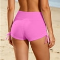 thumbnail image 3 of Yuhangmm Women's Swim Shorts, Lightweight Beach Swim Shorts for Water Sports Bottoms Tailored for and Activities Pink S, 3 of 4