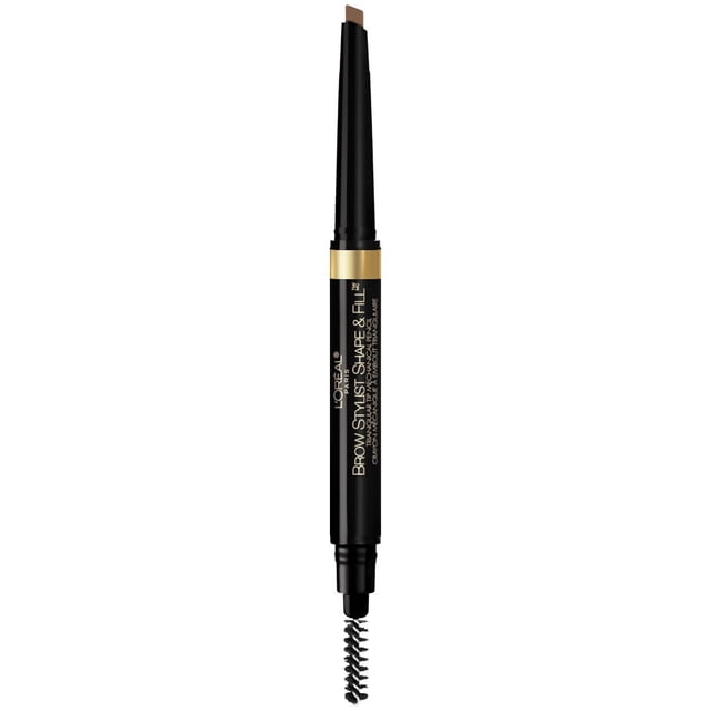 Lápiz de Maquillaje para Cejas L'Oréal Paris Brow Stylist Shape & Fill Color Castaño