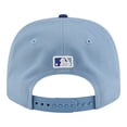 thumbnail image 4 of Men's New Era  White/Light Blue Kansas City Royals Player Replica 9SEVENTY Adjustable Hat, 4 of 4
