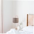 thumbnail image 4 of FUTUREORYY Table Lamp Shade Linen Coffee 1 Set, 4 of 5