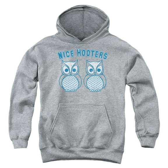- Nice Hooters - Youth Hooded Sweatshirt - Large