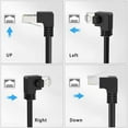 thumbnail image 3 of AOOOWER Cat6 RJ45 Extension Cable Multiple Direction Shielded Adapter Stable Networking, 3 of 14