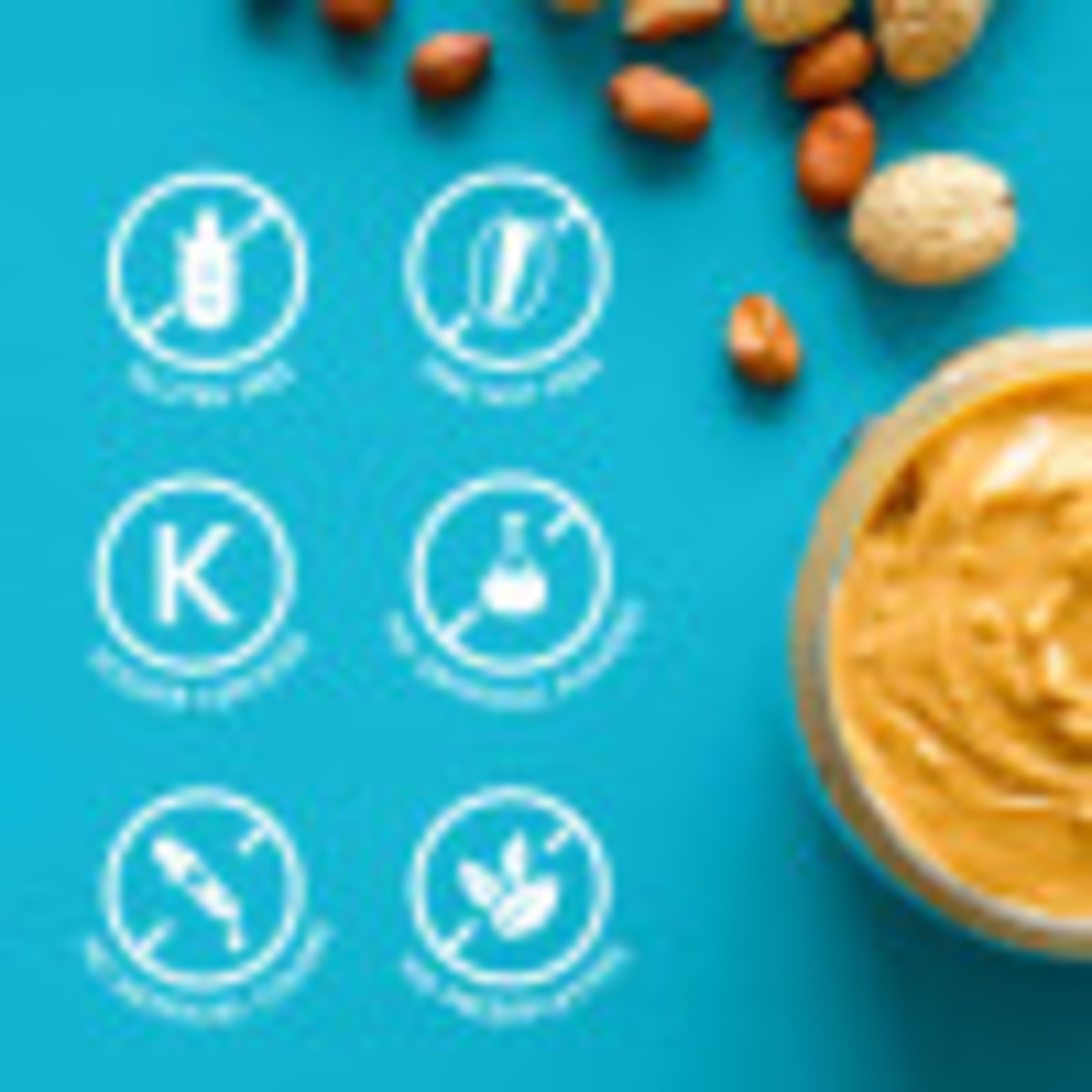 SKIPPY Peanut Butter, Creamy, Plastic Jar 16.3 oz (Pack of 6)