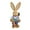 D, variant on 14Inch Sisal Easter Bunny Figurine with Carrot & Basket, Hand-Woven Straw Rabbit Tabletop Decoration for Spring Home Decor, Easter Party Centerpiece & s Gift