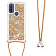 thumbnail image 1 of Funda FOXDOCK para Motorola Moto G Pure con Cuerda Ajustable, Brillo Líquido, Protección Antigolpes y Lente – Ideal para Regalo, 1 of 6