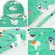 thumbnail image 4 of Sudadera Cobija con Capucha Afelpada Oversize Hoodie con Forro Polar Manta Extrasuave y Calida Mangas Largas para Niño y Niña Turquesa Llama Gaon, 4 of 5