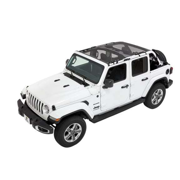 SUN SAFARI BIKINI - '18-19 WRANGLER JL; 4-DOOR (MESH) Fits select: 2018-2019,2021 JEEP WRANGLER UNLIMITED