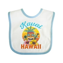 Inktastic Kauai Hawaii Vacation Tiki Boys or Girls Baby Bib