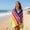 Multicolor Size S O2, variant on Oversized Quick Dry Beach Towel, Wuztai Sand Free Microfiber Towel 62.99x31.49 Inch Lightweight, Summer Travel Towel for Women Men Beach Pool Gym with Compact Carry Bag