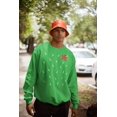 thumbnail image 3 of Old Glory Mens Halloween Cactus Costume Long Sleeve Sweatshirt, 3 of 6