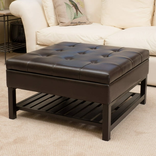 Mainstays loop storage ottoman $79.99 at walmart. mila storage ottoman