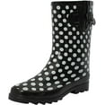thumbnail image 2 of Women's Rain Boots Rubber Buckle Short Garden Wellies Shoes, 2 of 3