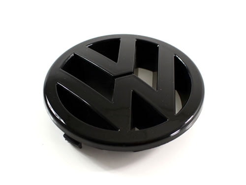 CABRIO FRONT GRILLE EMBLEM VW PASSAT B5 GLOSS BLACK EUROVAN
