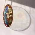 thumbnail image 4 of Puerto Rico Flag 4 Stained Glass Window Hanging, Xmas Hanging Ornament, Gift for Mom, Valentine Ornament Gift, Festival Gift Ornament, Keepsake 2025, 4 of 6