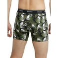 thumbnail image 4 of Hanes Originals Men’s Boxer Briefs, Moisture-Wicking Stretch Cotton, Greens, 6-Pack, 4 of 9