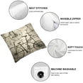 thumbnail image 4 of JEUXUS  Throw Pillow Covers Vintage Bikes Square Pillowcases for Home Decor Sofa Car Bedroom Overlapping Bicycles Seamless Pattern Black White Painting Pillow Cases 2pc, 4 of 6
