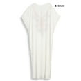 thumbnail image 5 of Beach Kaftan Dresses for Women Plus Size Caftan Loungewear Mexican Embroidered Dress Long Beach Tunic Summer Elegant Vacation Outfit Long Sleeve Robe, 5 of 11