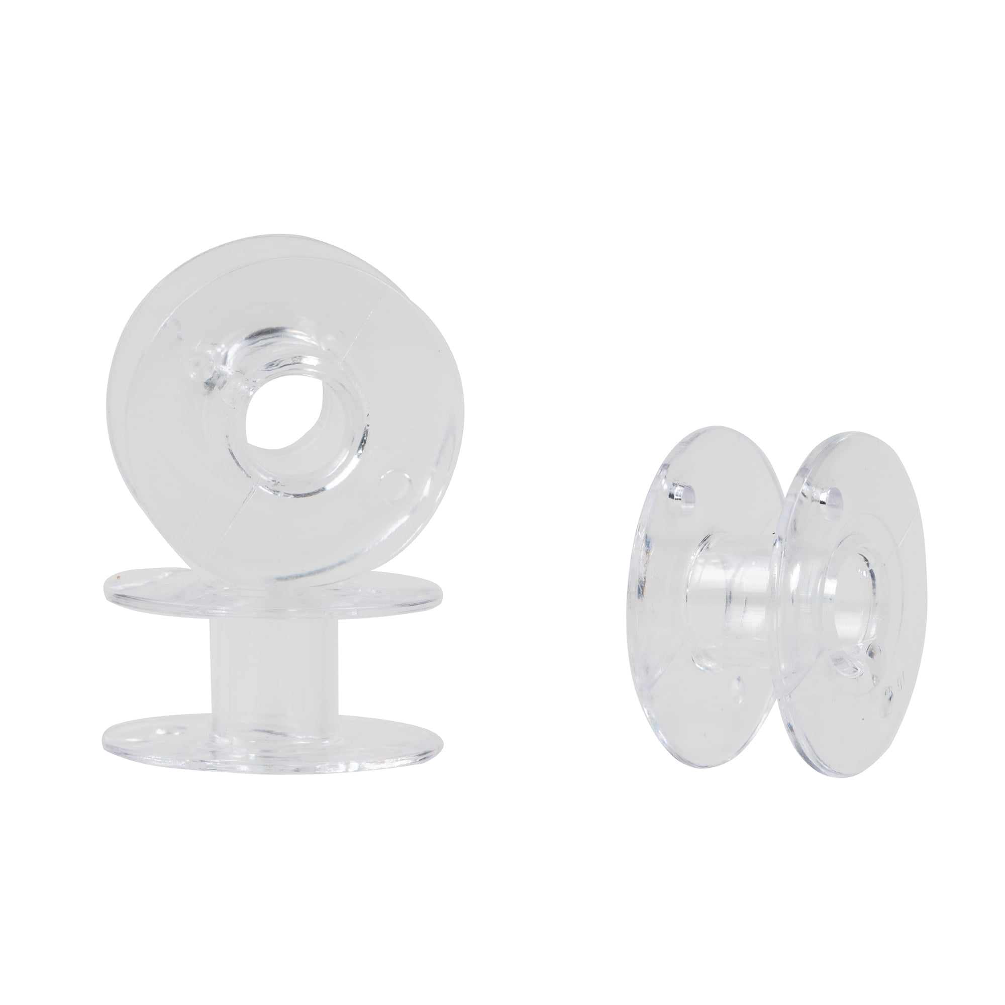 (6 pack) SINGER BOBBINS CLASS 15J CLEAR 3CT