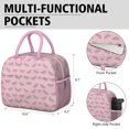 thumbnail image 6 of Lunch Bag Lunch Box for Women Reusable Insulated Lunch Bags,Water-Resistant Seamless Watermelon Cooler Lunch Tote Bag, Large Capacity for Work Travel Picnic, 6 of 6
