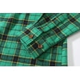 thumbnail image 4 of SSLR Flannel Shirts for Women Long Sleeve Button Down Shirts Plaid Lightweight Casual, 4 of 8